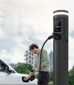 SGENERGY 7 kW 1 lizdo įkrovimo stotelė su LED šviestuvu - Image 3