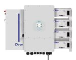 Deye HV 10kW + 12.27kWh energijos kaupimo sistema