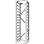Deye HV Rack for BOS-G (13 Layers) | Stovas aukštos įtampos BOS-G baterijoms